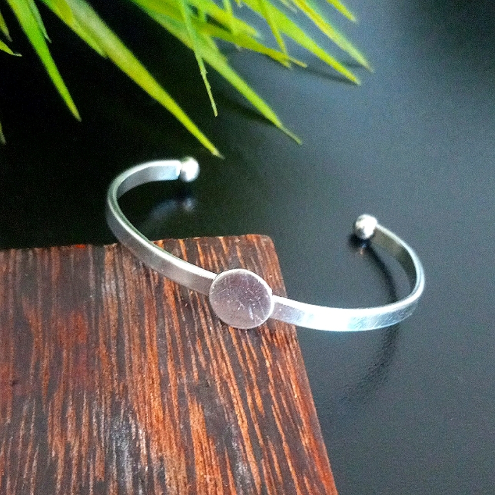 Vtg Van Dell sterling cuff
